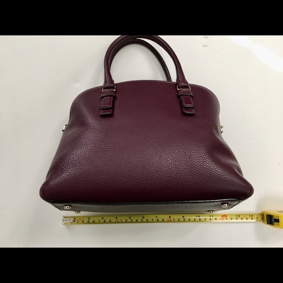 ❤️ Burgundy KATE SPADE Handbag satchel - Picture 2 of 13